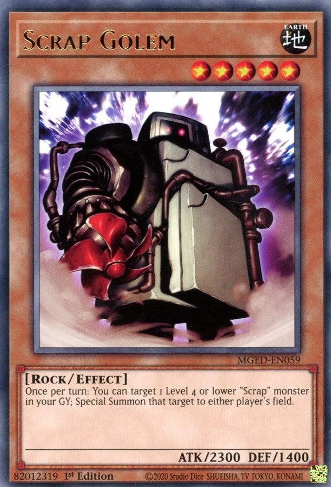 Image for Scrap Golem (Maximum Gold: El Dorado) (MGED-EN059) - YuGiOh