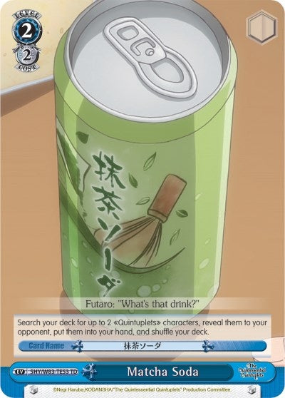 Image for Matcha Soda (The Quintessential Quintuplets) (5HY/W83-TE53 TD) - Weiss Schwarz