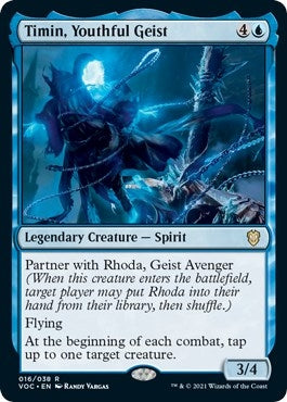Image for Timin, Youthful Geist (Commander: Innistrad: Crimson Vow) (16) - Magic: The Gathering