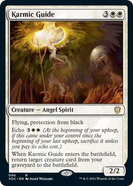 Image for Karmic Guide (Commander: Innistrad: Crimson Vow) (90) - Magic: The Gathering