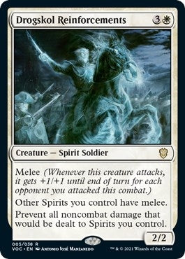 Image for Drogskol Reinforcements (Commander: Innistrad: Crimson Vow) (5) - Magic: The Gathering