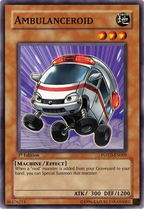 Image for Ambulanceroid (Power of the Duelist) (POTD-EN009) - YuGiOh