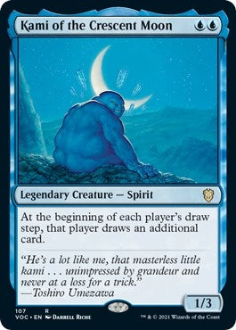 Image for Kami of the Crescent Moon (Commander: Innistrad: Crimson Vow) (107) - Magic: The Gathering