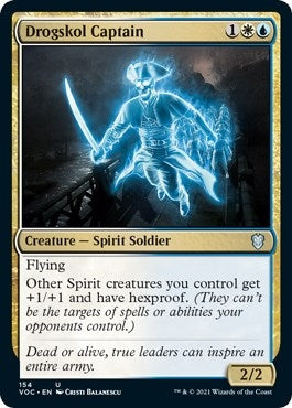 Image for Drogskol Captain (Commander: Innistrad: Crimson Vow) (154) - Magic: The Gathering