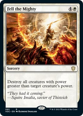 Image for Fell the Mighty (Commander: Innistrad: Crimson Vow) (85) - Magic: The Gathering