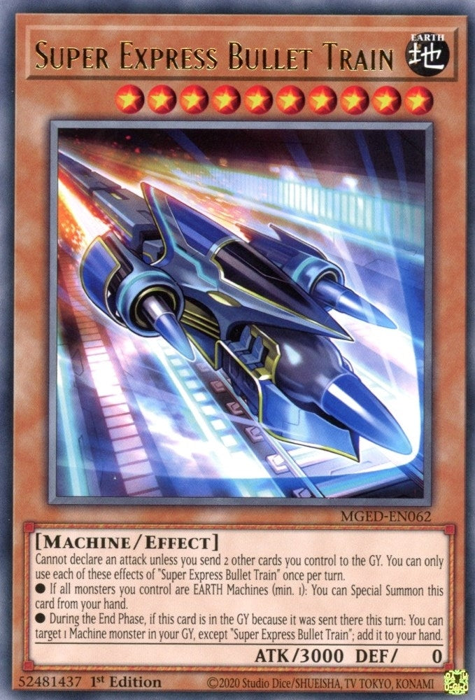 Image for Super Express Bullet Train (Maximum Gold: El Dorado) (MGED-EN062) - YuGiOh
