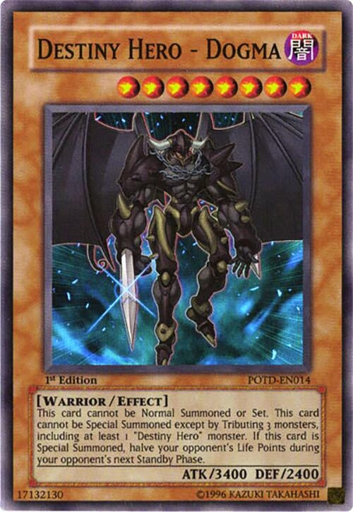 Image for Destiny Hero - Dogma (Power of the Duelist) (POTD-EN014) - YuGiOh