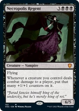 Image for Necropolis Regent (Commander: Innistrad: Crimson Vow) (132) - Magic: The Gathering