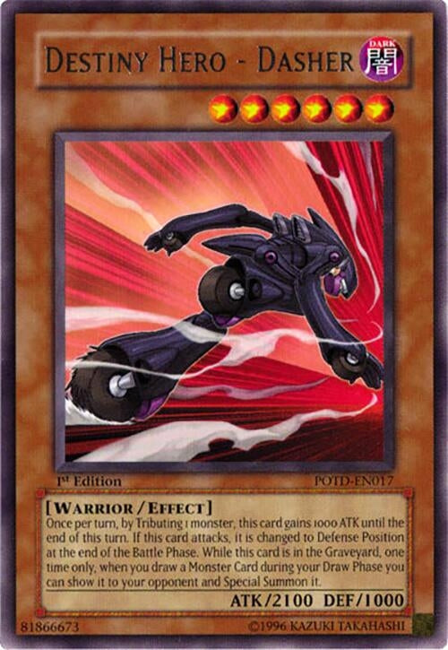 Image for Destiny Hero - Dasher (Power of the Duelist) (POTD-EN017) - YuGiOh