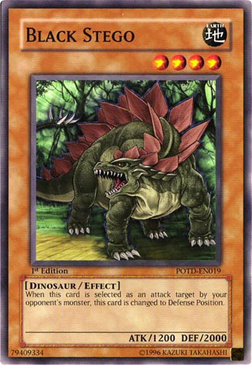 Image for Black Stego (Power of the Duelist) (POTD-EN019) - YuGiOh