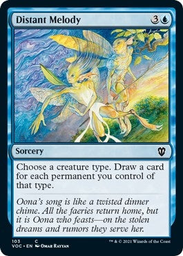 Image for Distant Melody (Commander: Innistrad: Crimson Vow) (103) - Magic: The Gathering