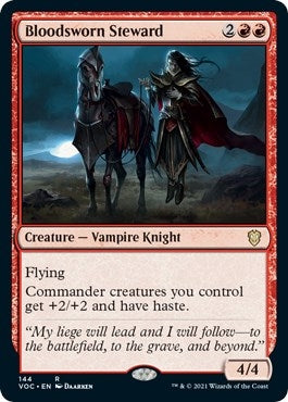 Image for Bloodsworn Steward (Commander: Innistrad: Crimson Vow) (144) - Magic: The Gathering