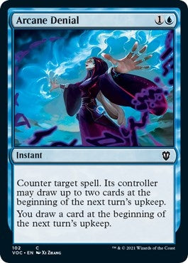Image for Arcane Denial (Commander: Innistrad: Crimson Vow) (102) - Magic: The Gathering