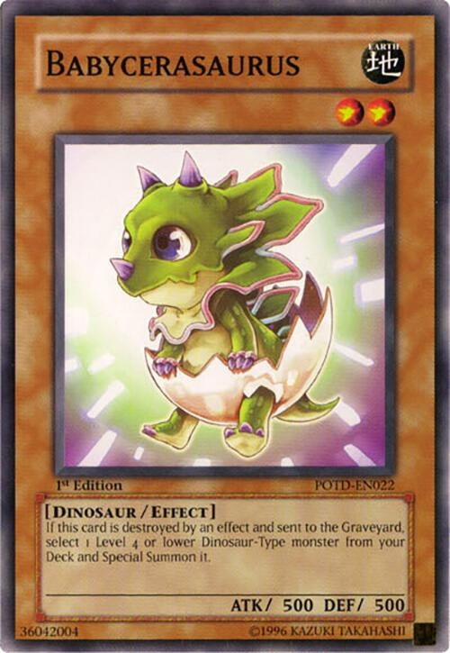 Image for Babycerasaurus (Power of the Duelist) (POTD-EN022) - YuGiOh