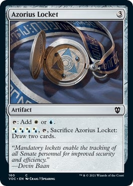 Image for Azorius Locket (Commander: Innistrad: Crimson Vow) (160) - Magic: The Gathering
