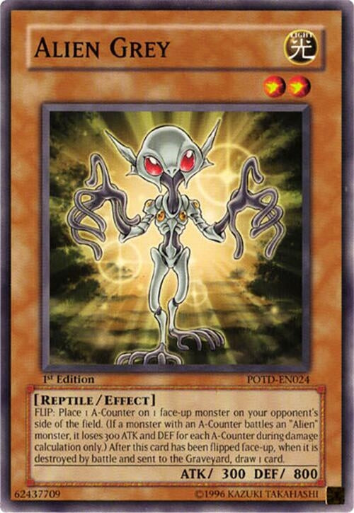Image for Alien Grey (Power of the Duelist) (POTD-EN024) - YuGiOh