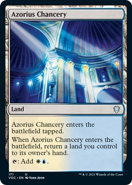 Image for Azorius Chancery (Commander: Innistrad: Crimson Vow) (171) - Magic: The Gathering