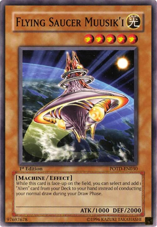 Image for Flying Saucer Muusik'i (Power of the Duelist) (POTD-EN030) - YuGiOh