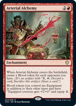 Image for Arterial Alchemy (Commander: Innistrad: Crimson Vow) (23) - Magic: The Gathering