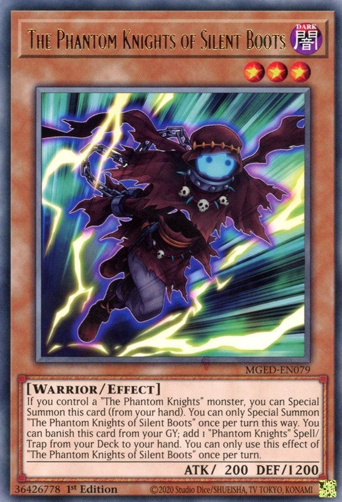 Image for The Phantom Knights of Silent Boots (Maximum Gold: El Dorado) (MGED-EN079) - YuGiOh