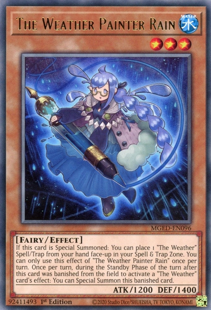 Image for The Weather Painter Rain (Maximum Gold: El Dorado) (MGED-EN096) - YuGiOh