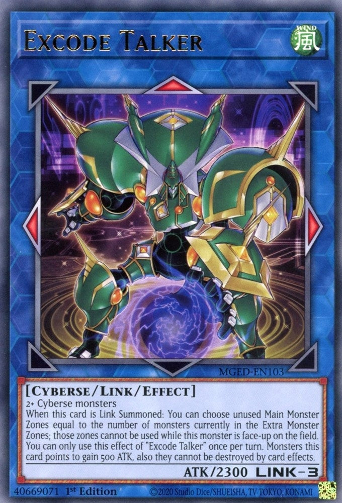 Image for Excode Talker (Maximum Gold: El Dorado) (MGED-EN103) - YuGiOh