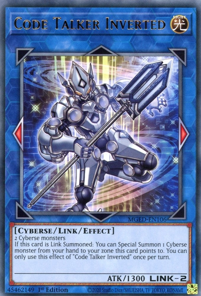 Image for Code Talker Inverted (Maximum Gold: El Dorado) (MGED-EN106) - YuGiOh