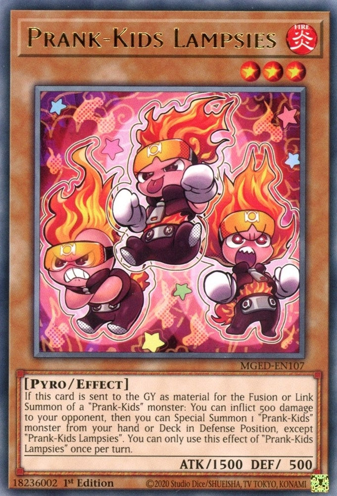 Image for Prank-Kids Lampsies (Maximum Gold: El Dorado) (MGED-EN107) - YuGiOh