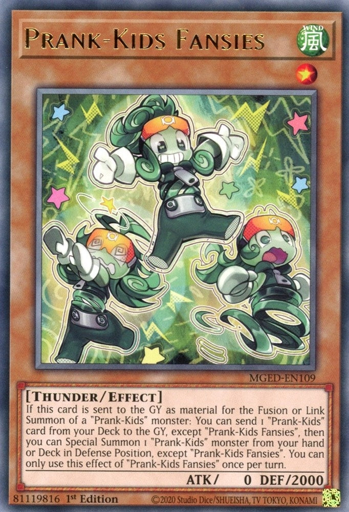 Image for Prank-Kids Fansies (Maximum Gold: El Dorado) (MGED-EN109) - YuGiOh