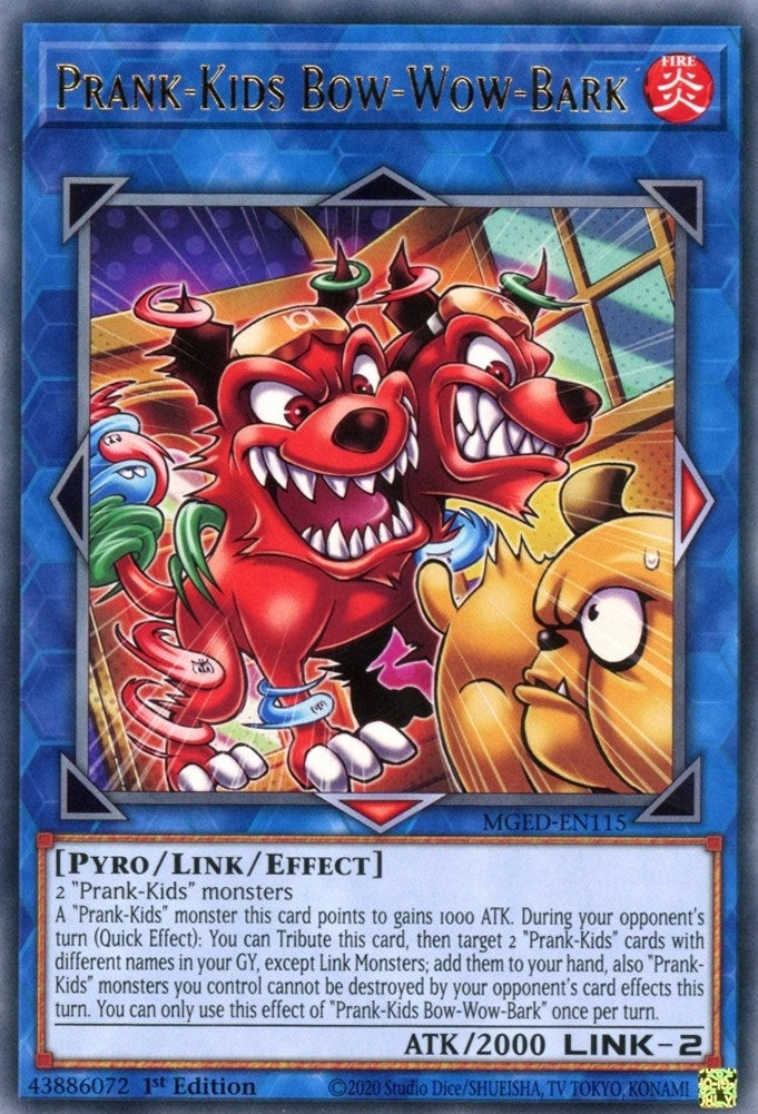 Image for Prank-Kids Bow-Wow-Bark (Maximum Gold: El Dorado) (MGED-EN115) - YuGiOh