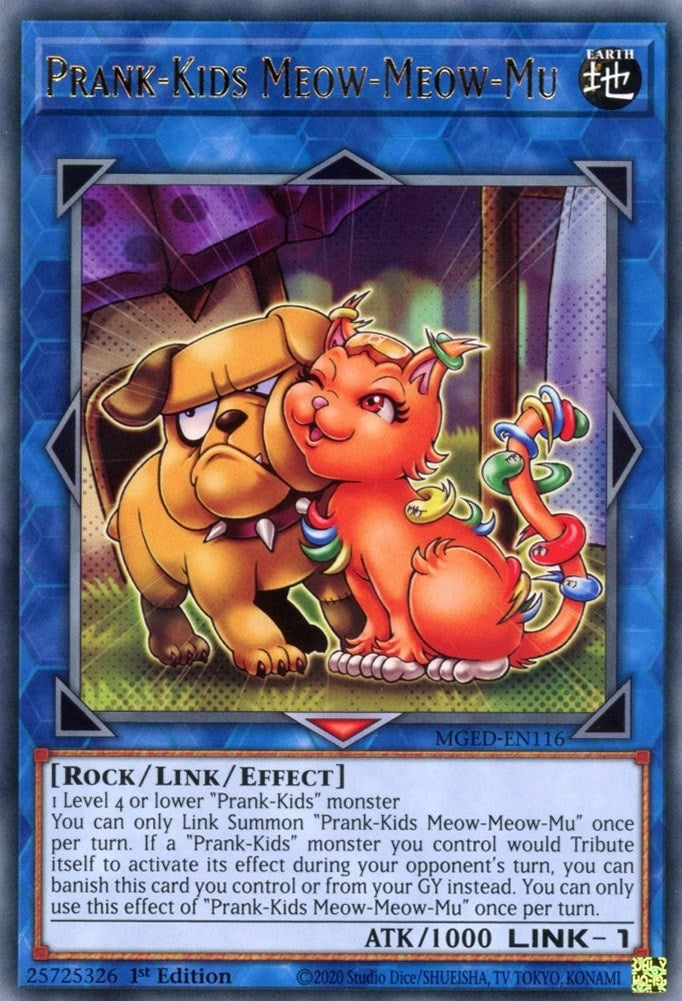 Image for Prank-Kids Meow-Meow-Mu (Maximum Gold: El Dorado) (MGED-EN116) - YuGiOh