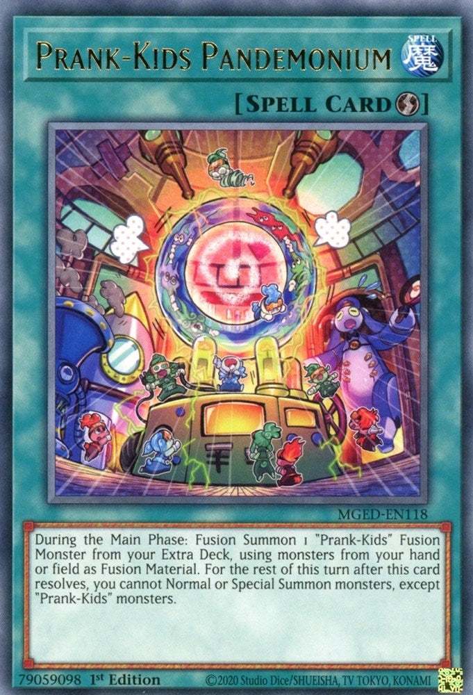 Image for Prank-Kids Pandemonium (Maximum Gold: El Dorado) (MGED-EN118) - YuGiOh