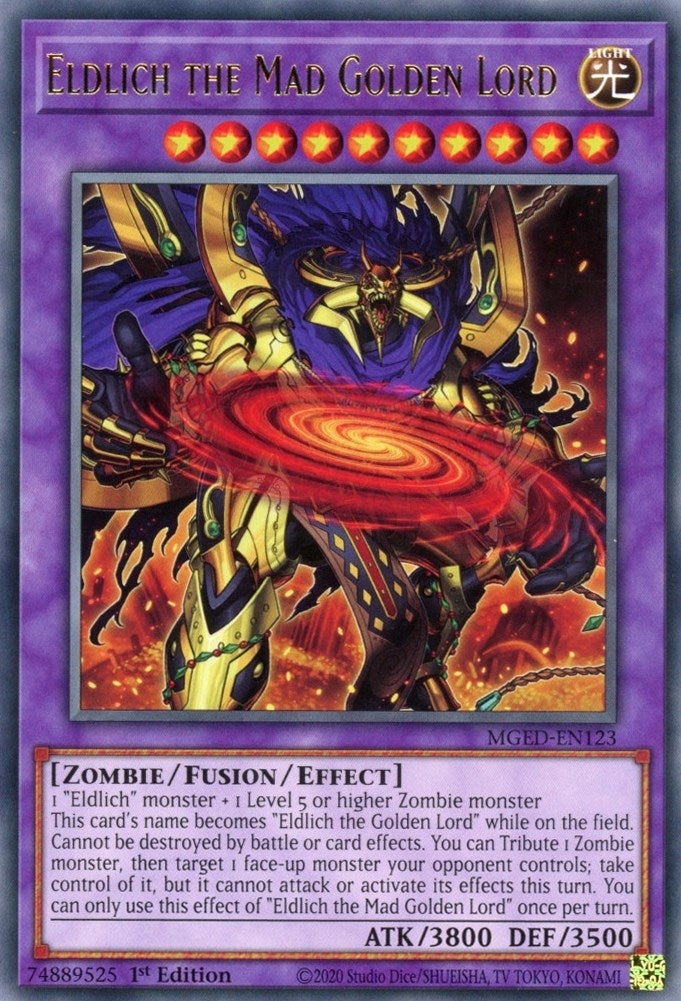 Image for Eldlich the Mad Golden Lord (Maximum Gold: El Dorado) (MGED-EN123) - YuGiOh