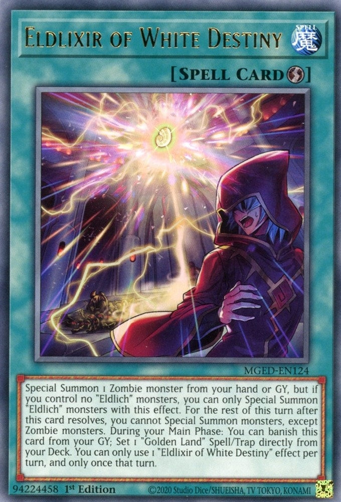 Image for Eldlixir of White Destiny (Maximum Gold: El Dorado) (MGED-EN124) - YuGiOh