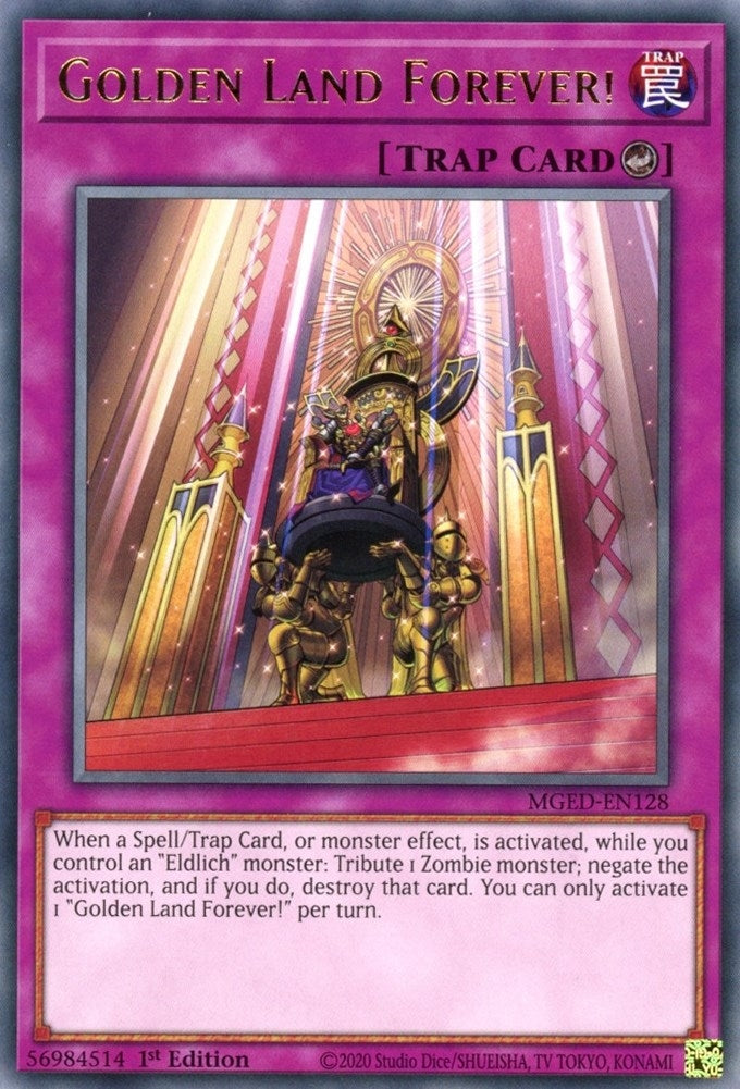 Image for Golden Land Forever! (Maximum Gold: El Dorado) (MGED-EN128) - YuGiOh
