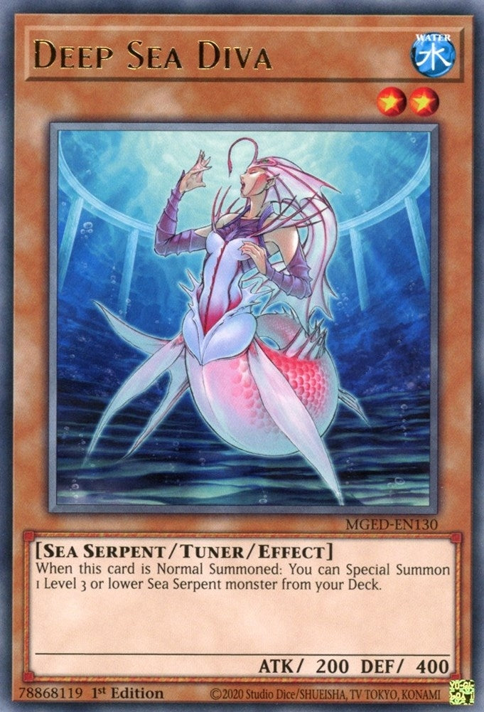 Image for Deep Sea Diva (Maximum Gold: El Dorado) (MGED-EN130) - YuGiOh