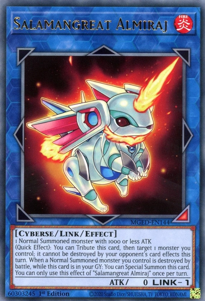 Image for Salamangreat Almiraj (Maximum Gold: El Dorado) (MGED-EN144) - YuGiOh