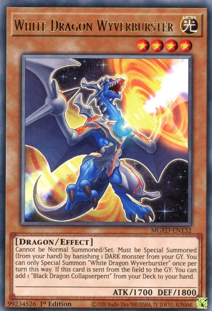 Image for White Dragon Wyverburster (Maximum Gold: El Dorado) (MGED-EN132) - YuGiOh