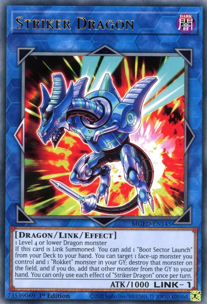 Image for Striker Dragon (Maximum Gold: El Dorado) (MGED-EN145) - YuGiOh