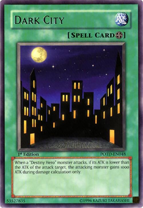 Image for Dark City (Power of the Duelist) (POTD-EN048) - YuGiOh