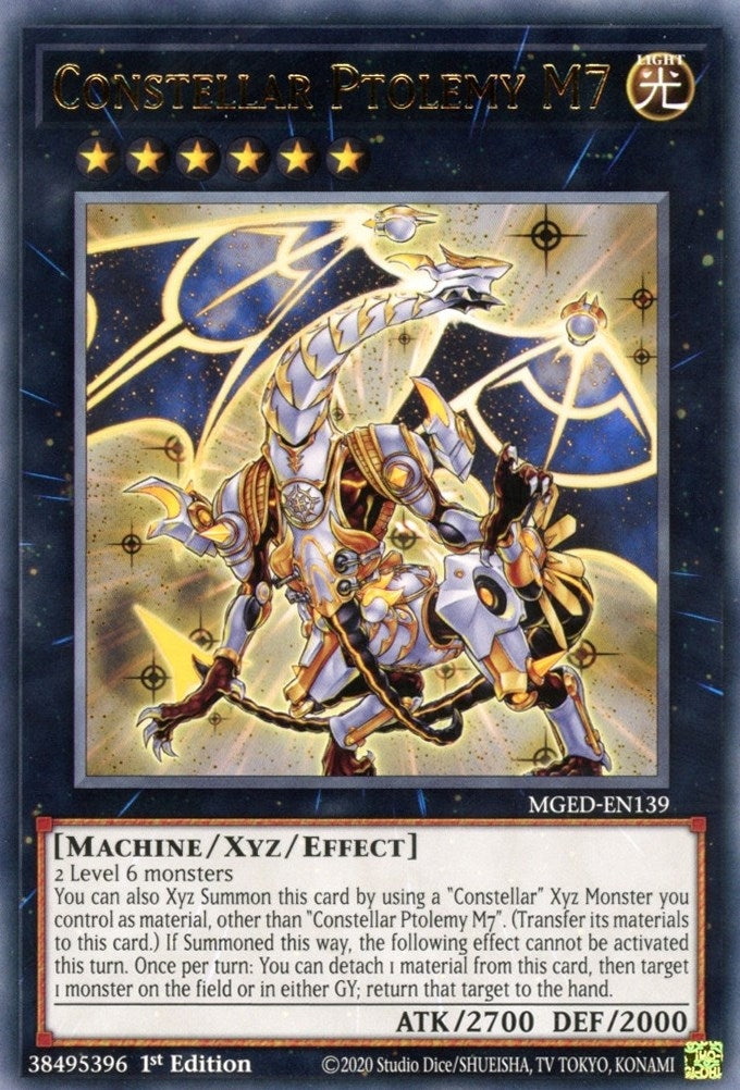 Image for Constellar Ptolemy M7 (Maximum Gold: El Dorado) (MGED-EN139) - YuGiOh