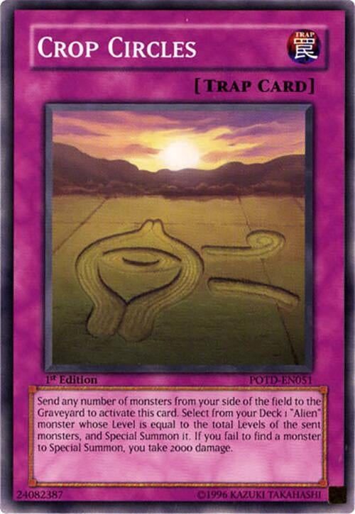 Image for Crop Circles (Power of the Duelist) (POTD-EN051) - YuGiOh