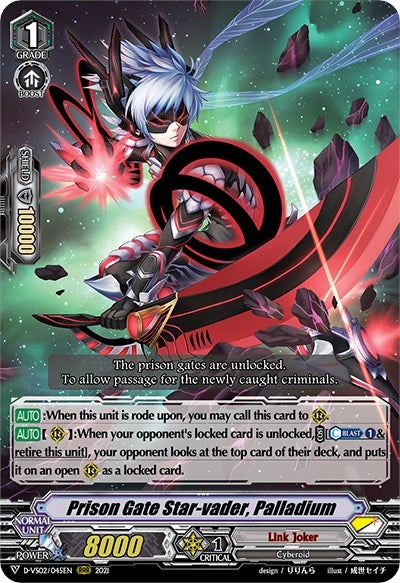 Image for Prison Gate Star-vader, Palladium (D-VS02: V Clan Collection Vol.2) (D-VS02/045EN) - Cardfight Vanguard