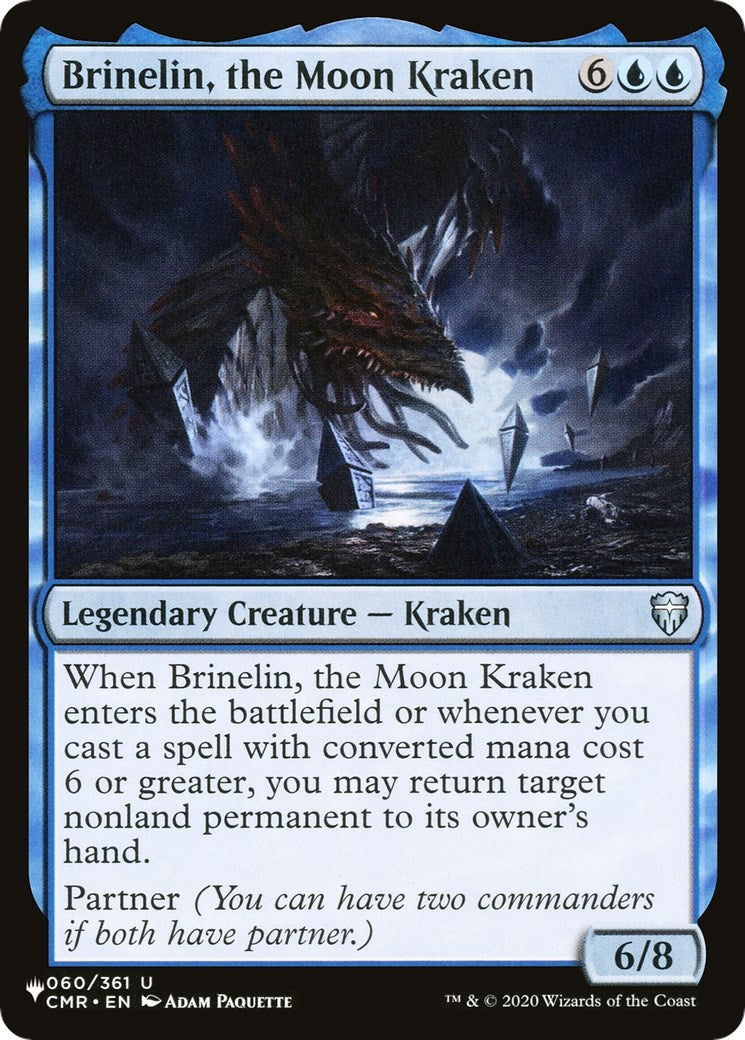 Image for Brinelin, the Moon Kraken (The List Reprints) (060/361) - Magic: The Gathering