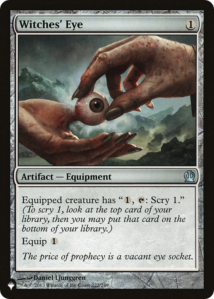 Image for Witches' Eye (The List Reprints) (222/249) - Magic: The Gathering