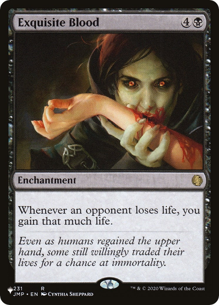 Image for Exquisite Blood (The List Reprints) (231/078) - Magic: The Gathering