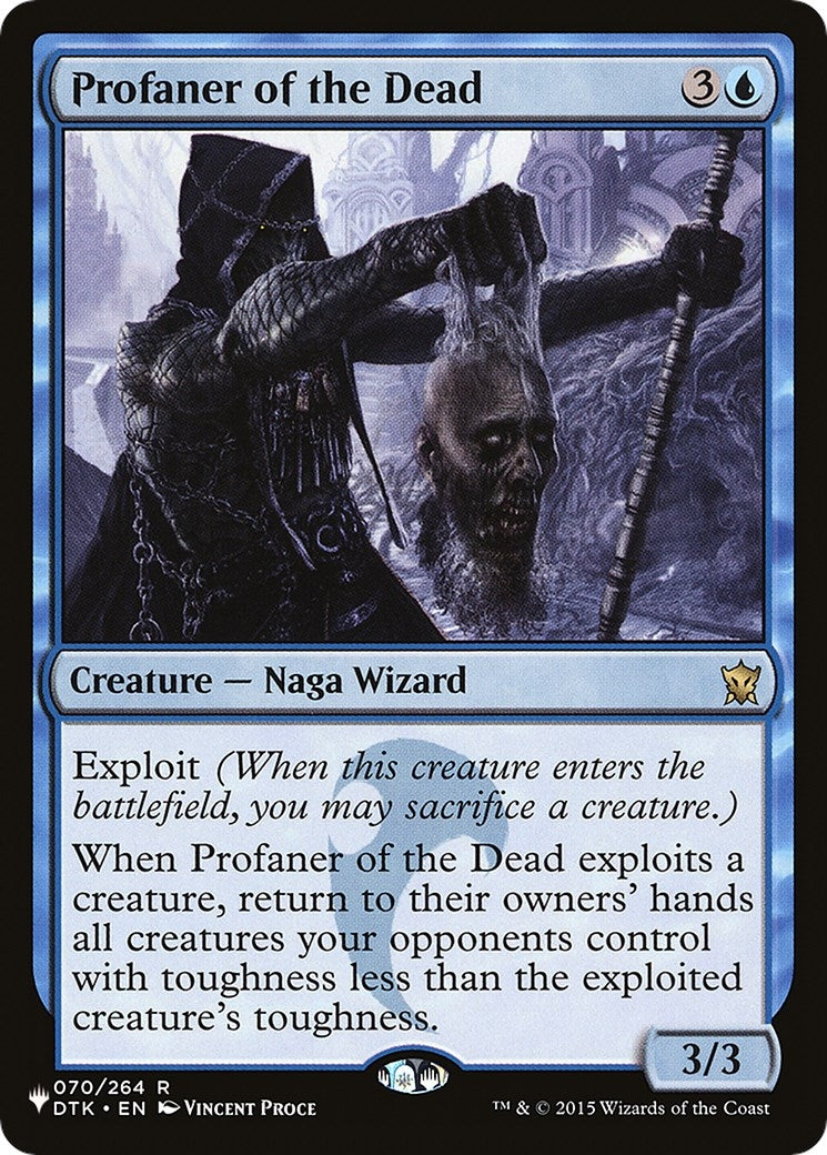 Image for Profaner of the Dead (The List Reprints) (070/264) - Magic: The Gathering