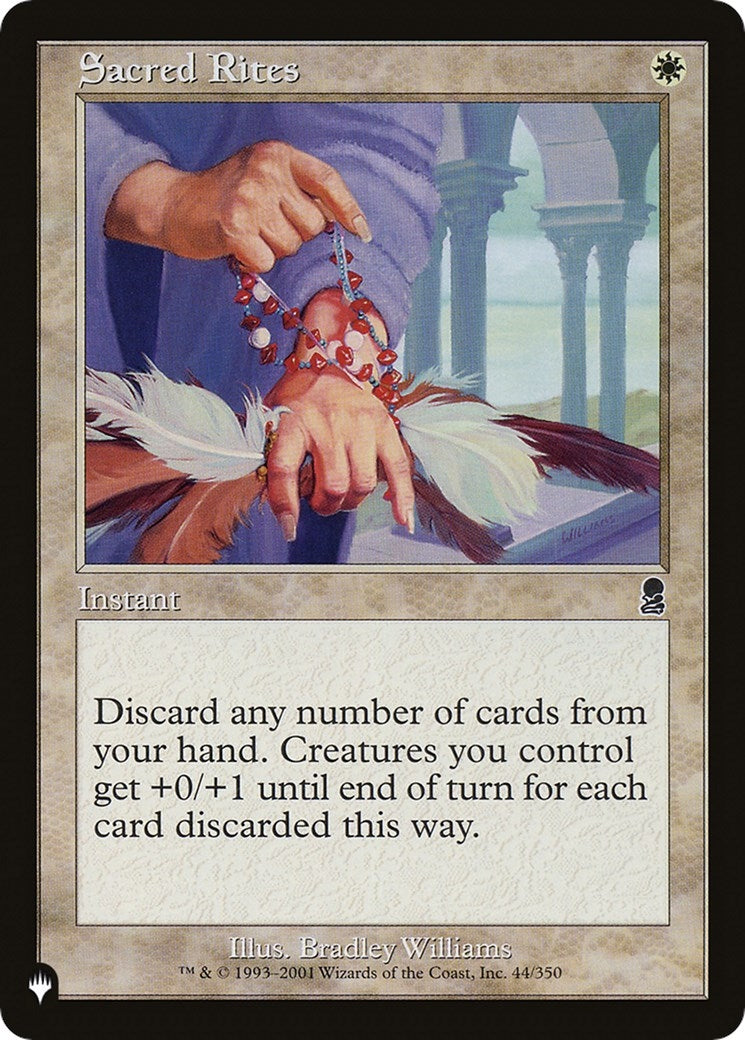 Image for Sacred Rites (The List Reprints) (44/350) - Magic: The Gathering