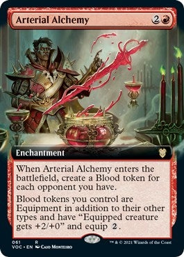 Image for Arterial Alchemy (Extended Art) (Commander: Innistrad: Crimson Vow) (61) - Magic: The Gathering
