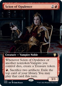 Image for Scion of Opulence (Extended Art) (Commander: Innistrad: Crimson Vow) (66) - Magic: The Gathering